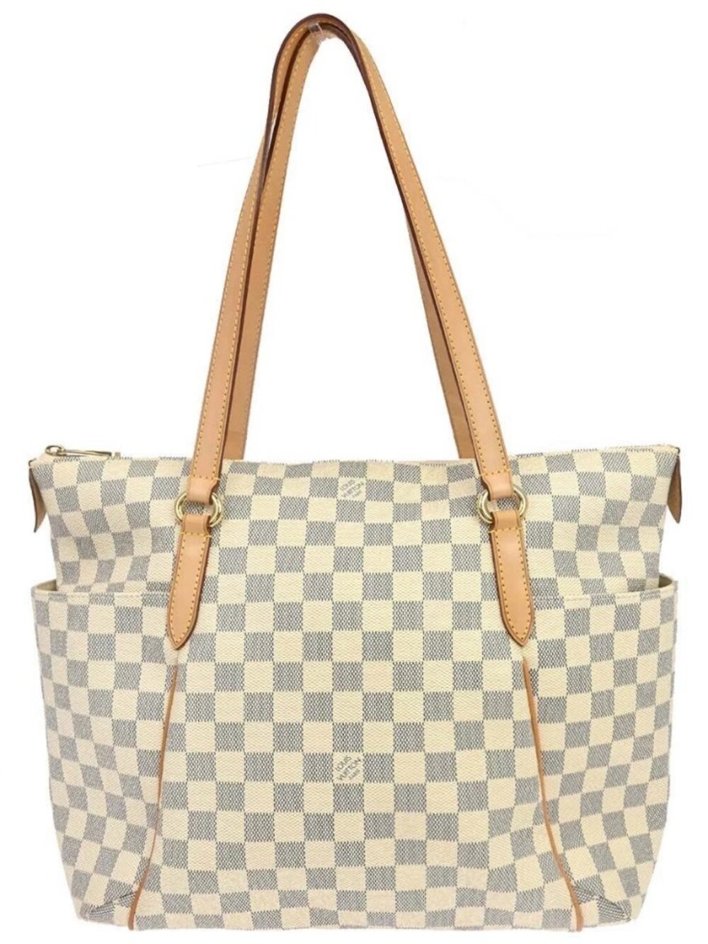 Louis Vuitton Damier Azur Totally MM Tote Handbag N51262